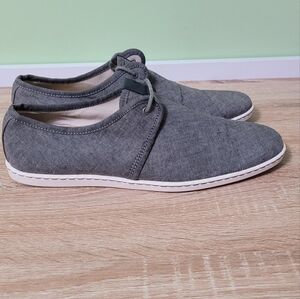 Mens Fred Perry Grey Lace Up Casual Shoes 10